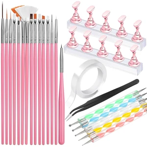 FANDAMEI Nail Art Brush Stand Supplies FANDAMEI Nail Art Brush Stand Supplies