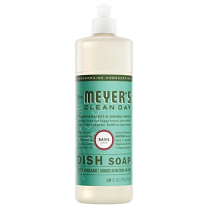 Mrs. Meyer's Clean Day Liquid Dish Soap, Basil, 16 fl oz Mrs. Meyer's Clean Day Liquid Dish Soap, Basil, 16 fl oz