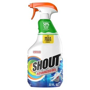 Shout Advanced Gel Laundry Stain Remover Spray, 22oz, 1-Pack Shout Advanced Gel Laundry Stain Remover Spray, 22oz, 1-Pack