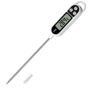 Digital Instant Read Meat Thermometer with Long Probe for Kitchen BBQ Candy Candle Milk Yogurt Deep Fry Roast Baking Digital Instant Read Meat Thermometer with Long Probe for Kitchen BBQ Candy Candle Milk Yogurt Deep Fry Roast Baking