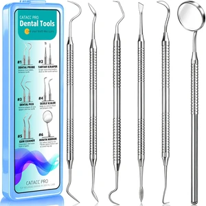 Dental Pick Tools Kit, Plaque Tartar Remover Tooth Scraper Dental Pick Tools Kit, Plaque Tartar Remover Tooth Scraper