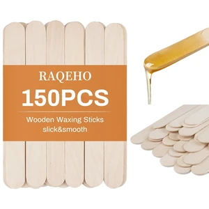 150pcs Large Wooden Waxing Spatula 6-Inch Wax Sticks for Hair Removal 150pcs Large Wooden Waxing Spatula 6-Inch Wax Sticks for Hair Removal