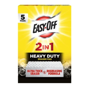 Easy Off Heavy Duty Degreaser Cleaner 2-in-1 Cleaning Pads, 5ct Easy Off Heavy Duty Degreaser Cleaner 2-in-1 Cleaning Pads, 5ct