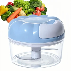 Mini Manual Food Processor Vegetable Chopper,Portable Hand Pull String Onion Chopper for Veggies, Fruits, Garlic, Nuts, Herbs, Ice cube,Cooking Gadgets & Kitchen Essentials,160ml (Blue) Mini Manual Food Processor Vegetable Chopper,Portable Hand Pull String Onion Chopper for Veggies, Fruits, Garlic, Nuts, Herbs, Ice cube,Cooking Gadgets & Kitchen Essentials,160ml (Blue)