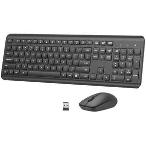 Wireless Keyboard and Mouse Combo, Full Size, Silent Typing, Ergonomic, Long Battery Life, Optical Mouse, 2.4G Lag-Free Cordless Mice Keyboard for Computer, Mac, Laptop, PC, Windows Wireless Keyboard and Mouse Combo, Full Size, Silent Typing, Ergonomic, Long Battery Life, Optical Mouse, 2.4G Lag-Free Cordless Mice Keyboard for Computer, Mac, Laptop, PC, Windows