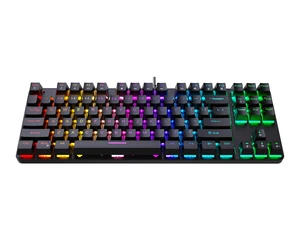 Gaming Mechanical Keyboard, Ergonomic Design, 87 Keys, Multiple Backlight Effects, 1.5m Cable,USB-A Connector Cable, Rich Shortcut Keys Gaming Mechanical Keyboard, Ergonomic Design, 87 Keys, Multiple Backlight Effects, 1.5m Cable,USB-A Connector Cable, Rich Shortcut Keys