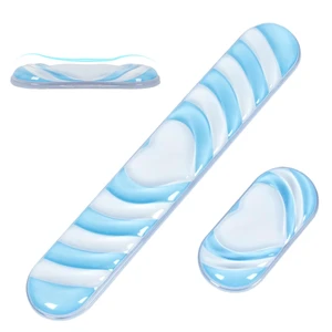 Blue Cute Ergonomic Gel Wrist Rest for Mouse and Keyboard | Wrist Support for Mouse and Keyboard,Pain Relief Easy Typing Mousepad,Girly Office Desk Accessories,Computer/Laptop/Gaming Blue Cute Ergonomic Gel Wrist Rest for Mouse and Keyboard | Wrist Support for Mouse and Keyboard,Pain Relief Easy Typing Mousepad,Girly Office Desk Accessories,Computer/Laptop/Gaming