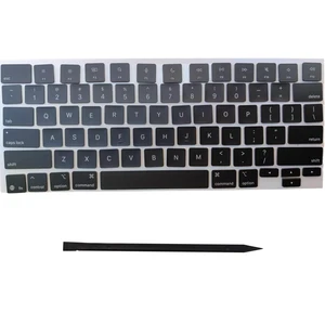 Replacement Keyboard Keycap Keycaps Keys Compatible with MacBook Pro/Air Retina 13.6/14/15/16 inch M3/M4 Pro/Max Model A3185 A3186 A3401 A3112 A3403 A3240 A3241 2024-2025 Year (Black) Replacement Keyboard Keycap Keycaps Keys Compatible with MacBook Pro/Air Retina 13.6/14/15/16 inch M3/M4 Pro/Max Model A3185 A3186 A3401 A3112 A3403 A3240 A3241 2024-2025 Year (Black)