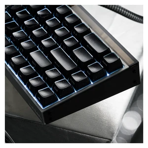 Black Lusterfly Jelly Keycaps, 136-keys Doubleshot ABS+PC Key caps Set | OEM Profile Side Printed Set Compatible with 61/64/66/68/84/87/96/98/100/108 ANSI Layout MX Switches Mechanical Keyboard Black Lusterfly Jelly Keycaps, 136-keys Doubleshot ABS+PC Key caps Set | OEM Profile Side Printed Set Compatible with 61/64/66/68/84/87/96/98/100/108 ANSI Layout MX Switches Mechanical Keyboard