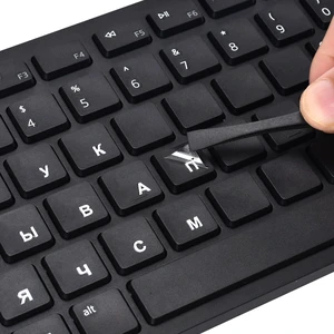 2PCS Russian Borderless Lettering Keyboard Stickers,Transfer Printing Individual Characters Sticker for PC Desktop Computers Keyboard Laptop Notebook,Russian Repair Replacement Keyboard Stickers 2PCS Russian Borderless Lettering Keyboard Stickers,Transfer Printing Individual Characters Sticker for PC Desktop Computers Keyboard Laptop Notebook,Russian Repair Replacement Keyboard Stickers