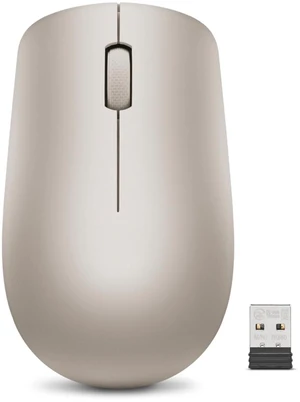 530 Wireless Mouse with Battery, 2.4GHz Nano USB, 1200 DPI Optical Sensor, Ergonomic for Left or Right Hand, Lightweight, GY50Z18988, Almond 530 Wireless Mouse with Battery, 2.4GHz Nano USB, 1200 DPI Optical Sensor, Ergonomic for Left or Right Hand, Lightweight, GY50Z18988, Almond