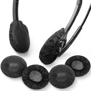 100 Pcs Disposable Over Ear Headphone Covers Stretch,6.5 Cm,Black | Sanitary Non-woven Earpad Covers for Shared Use, Fit Over-ear Headsets, Hygienic Protection for Gym Office Library Home 100 Pcs Disposable Over Ear Headphone Covers Stretch,6.5 Cm,Black | Sanitary Non-woven Earpad Covers for Shared Use, Fit Over-ear Headsets, Hygienic Protection for Gym Office Library Home