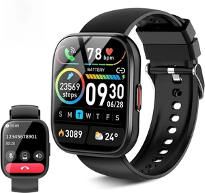 Smart Watch for Men Women Android & iPhone, 1.83" HD Touchscreen Smartwatch with Answer/Make Calls, 112+ Sports Modes IP68 Fitness Tracker, Fitness Watch with Sleep/Step/Activity/Heart Rate Monitor Smart Watch for Men Women Android & iPhone, 1.83" HD Touchscreen Smartwatch with Answer/Make Calls, 112+ Sports Modes IP68 Fitness Tracker, Fitness Watch with Sleep/Step/Activity/Heart Rate Monitor