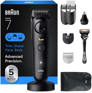 All-in-One Series 7 Men's Electric Beard Trimmer, Hair Clipper, Shaver & Razor for Face, Hair & Body, All-in-One AIO 7535 with Gillette ProGlide Razor, Cordless All-in-One Series 7 Men's Electric Beard Trimmer, Hair Clipper, Shaver & Razor for Face, Hair & Body, All-in-One AIO 7535 with Gillette ProGlide Razor, Cordless