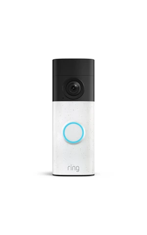 Battery Doorbell 2K (newest model), Retinal 2K with wide-angle video, up to 6x Enhanced Zoom, Two-Way Talk, and Built-In Battery, Speckled White Battery Doorbell 2K (newest model), Retinal 2K with wide-angle video, up to 6x Enhanced Zoom, Two-Way Talk, and Built-In Battery, Speckled White
