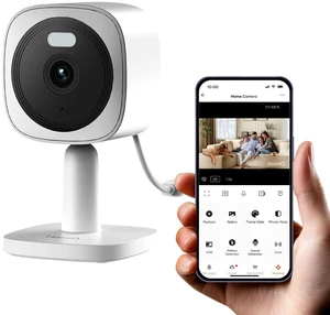 5MP Smart Security Camera with Full Colour Night Vision (White, MP, 5) 5MP Smart Security Camera with Full Colour Night Vision (White, MP, 5)
