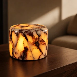 Natural Marble Cordless Touch Dimmable Table Lamp Night Light | 4000mAh Battery, 3-level Dimmable 3000K Warm Light, Unique Marble Lamp For Bedroom, Dining, Patio & Home Decor Gift Natural Marble Cordless Touch Dimmable Table Lamp Night Light | 4000mAh Battery, 3-level Dimmable 3000K Warm Light, Unique Marble Lamp For Bedroom, Dining, Patio & Home Decor Gift