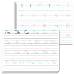 8 Packs Alphabet & Number Whiteboards, Double Sided Dry Erase Board Letters Numbers Tracing Writable and Erasable Handwriting Board for Kids, Students, Classroom and Home (Each Measures 12 x 9) 8 Packs Alphabet & Number Whiteboards, Double Sided Dry Erase Board Letters Numbers Tracing Writable and Erasable Handwriting Board for Kids, Students, Classroom and Home (Each Measures 12 x 9)