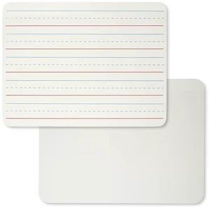 Dry Erase Board, Two Sided, Lined/Plain, 9" x 12" (35120) Dry Erase Board, Two Sided, Lined/Plain, 9" x 12" (35120)