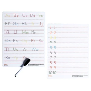 Dry Erase Alphabet Tracing Board: Letter and Numbers Handwriting Practice for Kids Learning, Reusable Boards for Kindergarten and Preschool Dry Erase Alphabet Tracing Board: Letter and Numbers Handwriting Practice for Kids Learning, Reusable Boards for Kindergarten and Preschool