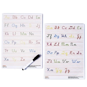 Handwriting Practice Letter Tracing for Kids: Board for Cursive & Printing Style with Dry Erase Marker for Preschooler - Reusable Wipe Clean ABC Alphabet Learn to Write, 8.3 x 11 Inches Handwriting Practice Letter Tracing for Kids: Board for Cursive & Printing Style with Dry Erase Marker for Preschooler - Reusable Wipe Clean ABC Alphabet Learn to Write, 8.3 x 11 Inches