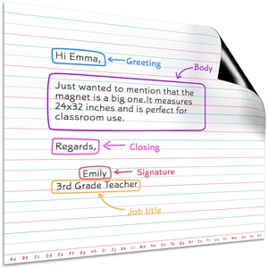 30x24 Large Magnetic Notebook Paper For Classroom Elementary Classroom Must Haves for Teachers Elementary Giant Dry Erase Magnetic Lined Paper for Whiteboard Third Fifth Grade Handwriting 30x24 Large Magnetic Notebook Paper For Classroom Elementary Classroom Must Haves for Teachers Elementary Giant Dry Erase Magnetic Lined Paper for Whiteboard Third Fifth Grade Handwriting