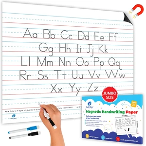 Extra Large Magnetic Handwriting Paper - 23'x18' - Simply Magic | Jumbo Magnetic Notebook Paper for Whiteboard, Giant Magnet Lined Papers for Classroom, Giant Lined Dry Erase Chart Extra Large Magnetic Handwriting Paper - 23'x18' - Simply Magic | Jumbo Magnetic Notebook Paper for Whiteboard, Giant Magnet Lined Papers for Classroom, Giant Lined Dry Erase Chart