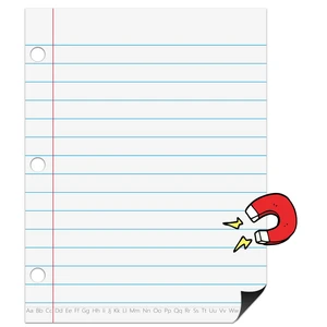 Dry Erase Giant Sized Magnetic Notebook Paper, Handwriting Lined Paper for Classroom Whiteboard Accessories, Dry Erase Notebook Teaching Aids, Homeschool Teaching Supplies 17" x 22" Dry Erase Giant Sized Magnetic Notebook Paper, Handwriting Lined Paper for Classroom Whiteboard Accessories, Dry Erase Notebook Teaching Aids, Homeschool Teaching Supplies 17" x 22"