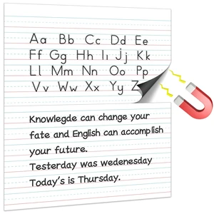 Jumbo Magnetic Handwriting Paper 21.5x17in Dry Erase Handwriting Lined Paper for Classroom Whiteboard Accessories Writing Chart Page Giant Magnet Notebook Poster Homeschool Supplies Teacher Must Have Jumbo Magnetic Handwriting Paper 21.5x17in Dry Erase Handwriting Lined Paper for Classroom Whiteboard Accessories Writing Chart Page Giant Magnet Notebook Poster Homeschool Supplies Teacher Must Have
