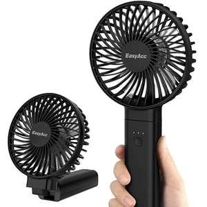 Personal Fans Portable Rechargeable, Washable Guard + Powerful + 180°Foldable + Professional ODM Fan + Durable, 4 Speeds Portable Cooling Fan for Travel Outdoor Office Personal Fans Portable Rechargeable, Washable Guard + Powerful + 180°Foldable + Professional ODM Fan + Durable, 4 Speeds Portable Cooling Fan for Travel Outdoor Office