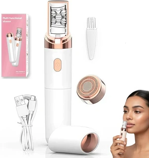 Epilator,Pro 3.0+ Women Face Epilator Pluxyepil Facial Hair Removal White | 2-in-1 Gentle Root Removal for Coarse & Fine Hair Smooth Rechargeable Electric Shaver for Face Bikini Epilator,Pro 3.0+ Women Face Epilator Pluxyepil Facial Hair Removal White | 2-in-1 Gentle Root Removal for Coarse & Fine Hair Smooth Rechargeable Electric Shaver for Face Bikini