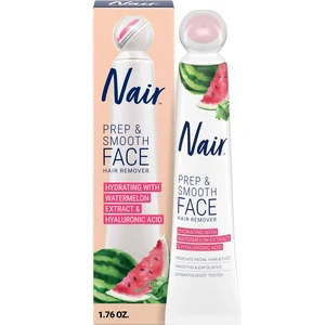 Prep & Smooth Face Exfoliating Hair Removal Cream for Women, 1.76 Oz | Dermatologist-Tested, Hyaluronic Acid, Watermelon Extract, Face Fuzz Removal, Upper Lip, Chin & Cheek Hair Removal Prep & Smooth Face Exfoliating Hair Removal Cream for Women, 1.76 Oz | Dermatologist-Tested, Hyaluronic Acid, Watermelon Extract, Face Fuzz Removal, Upper Lip, Chin & Cheek Hair Removal