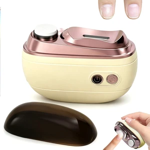 2-in-1 Smart Electric Nail Clipper & Polisher for Seniors Smart Nail Trimmer & Polisher with LED Light, USB Rechargeable Thick Toenail Clippers 2-in-1 Smart Electric Nail Clipper & Polisher for Seniors Smart Nail Trimmer & Polisher with LED Light, USB Rechargeable Thick Toenail Clippers