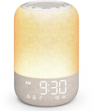 Sunrise Alarm Clock, Wake Up Light with 2 Alarms, White Noise Machine | 25 Soothing Sounds, Bluetooth Speaker, Sunrise/Sunset Simulation, 12 Colors Nightlights for Heavy Sleepers Adults Bedroom Sunrise Alarm Clock, Wake Up Light with 2 Alarms, White Noise Machine | 25 Soothing Sounds, Bluetooth Speaker, Sunrise/Sunset Simulation, 12 Colors Nightlights for Heavy Sleepers Adults Bedroom