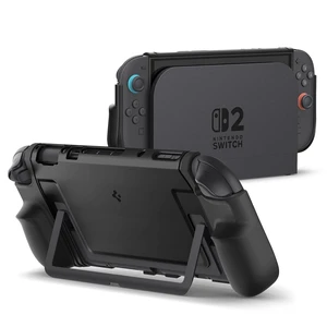 Dual Grip Designed for Nintendo Switch 2 Case (2025) | Dock Compatible, Ergonomic Grip, PC+TPU Dual Layer Protection, Kickstand Compatible Case - Black Dual Grip Designed for Nintendo Switch 2 Case (2025) | Dock Compatible, Ergonomic Grip, PC+TPU Dual Layer Protection, Kickstand Compatible Case - Black