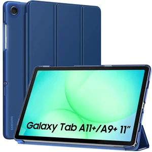 Slim Case for Samsung Galaxy Tab A11+ Plus/A9+ Plus 11 Inch, Navy Blue | Smart Stand Hard PC Translucent Back Shell Cover for Galaxy Tab A11+/A9+ Tablet, Auto Sleep/Wake, 2 Adjustable Angle Slim Case for Samsung Galaxy Tab A11+ Plus/A9+ Plus 11 Inch, Navy Blue | Smart Stand Hard PC Translucent Back Shell Cover for Galaxy Tab A11+/A9+ Tablet, Auto Sleep/Wake, 2 Adjustable Angle