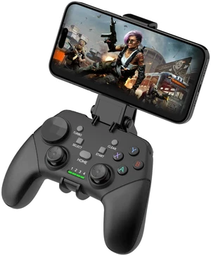 Wireless Mobile Gaming Controller for iPhone, Android, iPad, Tablet, PC, Phone Controller with Phone Clip Supports Cloud Game, COD Mobile, Genshin Immpact, Remote Player Gamepad Wireless Mobile Gaming Controller for iPhone, Android, iPad, Tablet, PC, Phone Controller with Phone Clip Supports Cloud Game, COD Mobile, Genshin Immpact, Remote Player Gamepad