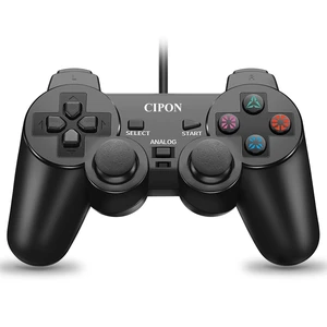 Wired Controller for PS-2 Console, Dual Vibration Gamepad 71 In Cable | 360° Precision Joystick, Ergonomic Grip, Stable Connection, Responsive Remote Controls PS-2 Accessories Wired Controller for PS-2 Console, Dual Vibration Gamepad 71 In Cable | 360° Precision Joystick, Ergonomic Grip, Stable Connection, Responsive Remote Controls PS-2 Accessories