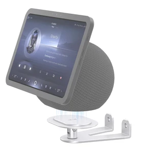 Wall Mount for Echo Show 11 & Show 8 2025, Swivel 360°, Silver | Aluminum, Tilt 20~80°, Easy Install, Durable, Echo Show 11 Wall Mount for Kitchen, Adjustable Echo Show 11 Wall Mount Wall Mount for Echo Show 11 & Show 8 2025, Swivel 360°, Silver | Aluminum, Tilt 20~80°, Easy Install, Durable, Echo Show 11 Wall Mount for Kitchen, Adjustable Echo Show 11 Wall Mount