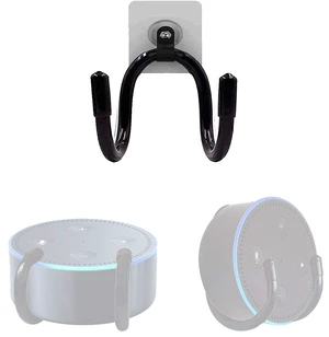 1Pack Wall Mount Bracket - Adjustable Size - Great for Echo Dot (1st, 2nd, 3rd Gen) - No Echo Speaker - No Drilling 1Pack Wall Mount Bracket - Adjustable Size - Great for Echo Dot (1st, 2nd, 3rd Gen) - No Echo Speaker - No Drilling
