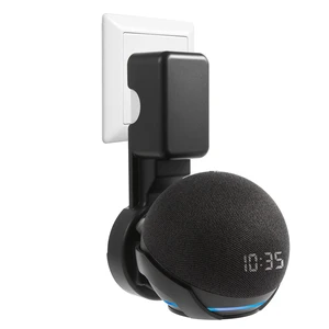 Wall Mount Holder for Echo Dot 4th/5th Generation(1 Pack, Black) Wall Mount Holder for Echo Dot 4th/5th Generation(1 Pack, Black)