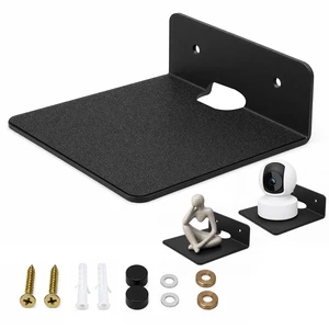 Small Speaker Wall Mount with EVA Pad,4.25x4.1 in Metal Speaker Shelf for Bluetooth Speaker,Webcam,Clocks, Small Statues &Smart Devices,Black Speaker Bracket for Bedroom,Living Room,Office Small Speaker Wall Mount with EVA Pad,4.25x4.1 in Metal Speaker Shelf for Bluetooth Speaker,Webcam,Clocks, Small Statues &Smart Devices,Black Speaker Bracket for Bedroom,Living Room,Office
