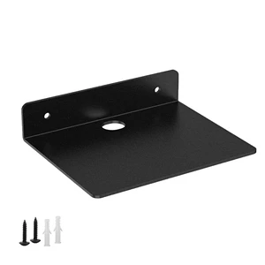 Small Shelf for Wall, 5 Inch, Metal Floating Shelves for Echo, Cameras, Small Speaker Wall Mount Shelves (Black 1pcs) Small Shelf for Wall, 5 Inch, Metal Floating Shelves for Echo, Cameras, Small Speaker Wall Mount Shelves (Black 1pcs)