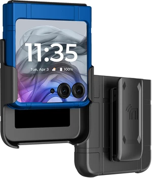 Holster Combo for Motorola RAZR 2024/2025/2026 Case with Belt Clip - Blue | Hard Shell and Rotating Holder, Kickstand, Satisfying Texture, Slim, Matte, Also Fits Moto Razr 50/60/70 Flip Phone Holster Combo for Motorola RAZR 2024/2025/2026 Case with Belt Clip - Blue | Hard Shell and Rotating Holder, Kickstand, Satisfying Texture, Slim, Matte, Also Fits Moto Razr 50/60/70 Flip Phone