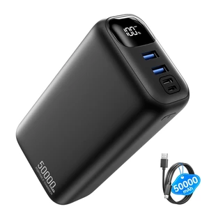 Portable Charger Power Bank,50000mAh 22.5W Battery Pack for iPhone | Fast Charging,LED Display,USB-C Phone Charger,Travel Camping Essential Battery Bank for iPhone 18/17/16, Samsung etc,Dark Portable Charger Power Bank,50000mAh 22.5W Battery Pack for iPhone | Fast Charging,LED Display,USB-C Phone Charger,Travel Camping Essential Battery Bank for iPhone 18/17/16, Samsung etc,Dark