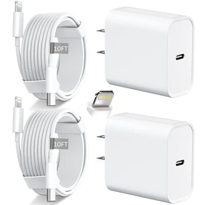 iPhone 14 13 12 11 Charger Fast Charging 20W USB C Charger Type C Charger Fast Charging Block with 10FT Long USB C to Lightning Cable for iPhone 14/13/12/12 Pro Max/11/Xs Max/XR/X,AirPods Pro,2 Pack iPhone 14 13 12 11 Charger Fast Charging 20W USB C Charger Type C Charger Fast Charging Block with 10FT Long USB C to Lightning Cable for iPhone 14/13/12/12 Pro Max/11/Xs Max/XR/X,AirPods Pro,2 Pack