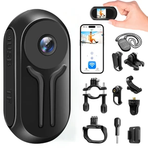 2K Mini Body Camera Wearable Action Body Cam,Sports Action Camera Thumb POV Cam Hands-Free Recording Skiing Camera, Premium Portable Camcorder Mount Anywhere for Work,Travel,Fishing (Deep Black,63,GB) 2K Mini Body Camera Wearable Action Body Cam,Sports Action Camera Thumb POV Cam Hands-Free Recording Skiing Camera, Premium Portable Camcorder Mount Anywhere for Work,Travel,Fishing (Deep Black,63,GB)