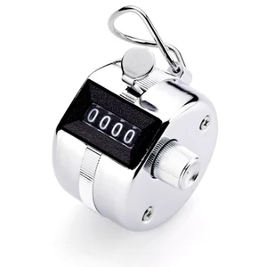 TC-04 Handheld Tally Counter, Digital Pitch Counter Clicker, Mechanical Lap Counter, Taiwan Made Heavy Duty Counter (1-Pack) TC-04 Handheld Tally Counter, Digital Pitch Counter Clicker, Mechanical Lap Counter, Taiwan Made Heavy Duty Counter (1-Pack)