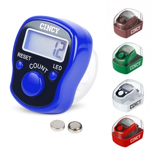 Clicker Counter with LED, Instant Reset, Accurate & Quiet, 1 Pack, Bright LED for Day & Night Use, Long Battery Life, Comfortable Grip for People, Laps, Pitch, Golf, Baseball & Prayer Clicker Counter with LED, Instant Reset, Accurate & Quiet, 1 Pack, Bright LED for Day & Night Use, Long Battery Life, Comfortable Grip for People, Laps, Pitch, Golf, Baseball & Prayer