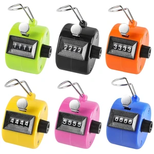 Tally Counter, 6 Pack, 4-Digit Mechanical Clickers, 6 Colors | 6 Colors for Easy Assignment; Battery-Free Counting; 4-Digit Display; Lightweight ABS Case; Finger Ring; Multi-Use Tally Counter, 6 Pack, 4-Digit Mechanical Clickers, 6 Colors | 6 Colors for Easy Assignment; Battery-Free Counting; 4-Digit Display; Lightweight ABS Case; Finger Ring; Multi-Use